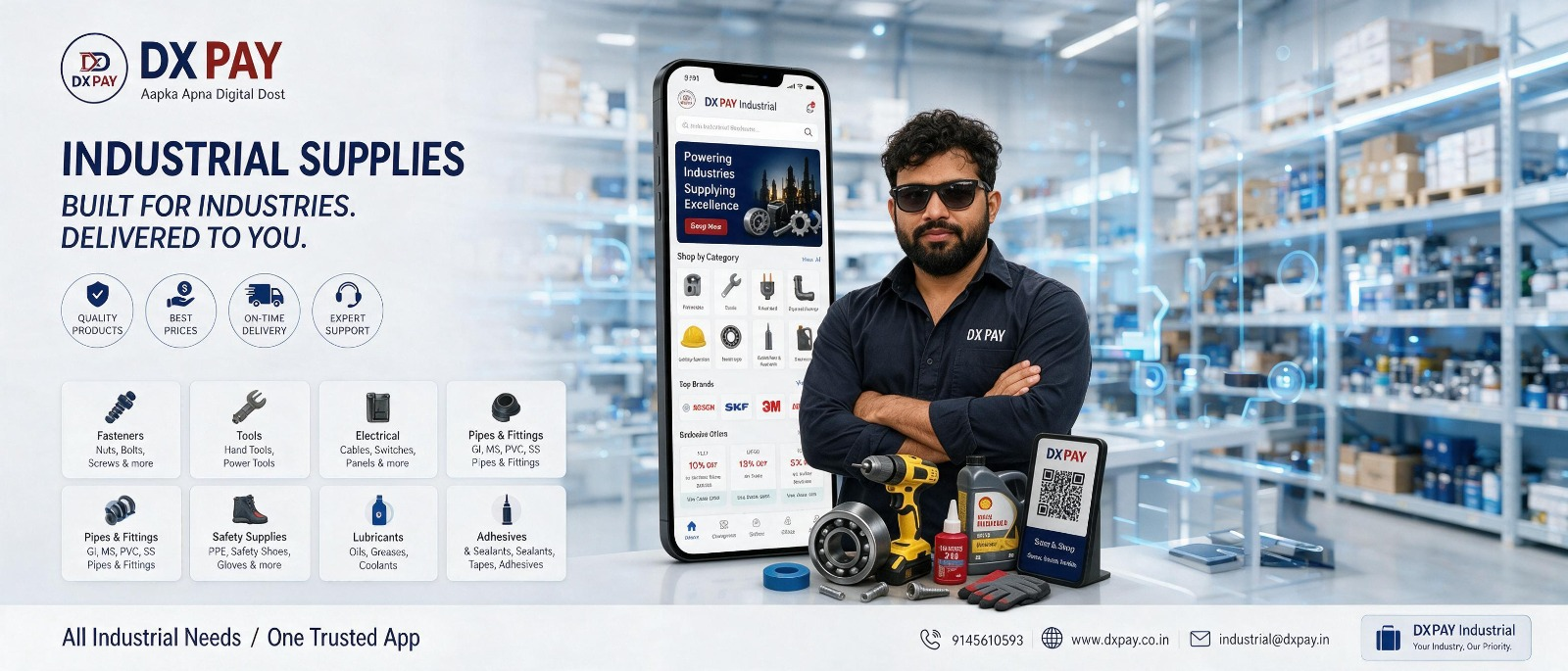 DXPAY Industrial Supplies — tools, fasteners, safety gear and more